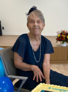 Eldean Kathol (89) diagnostiquée en 1990
